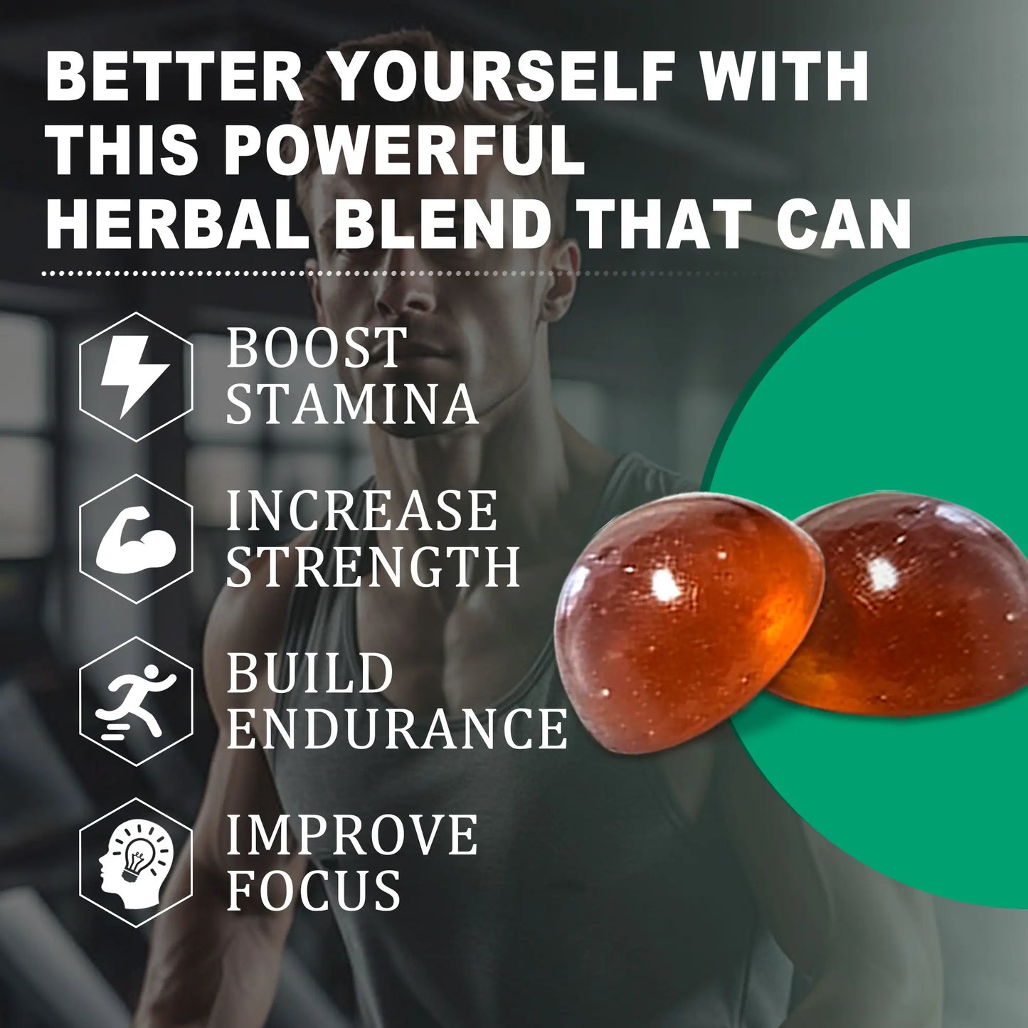 WISHCA | Gold Standard Shilajit Gummies | 75% Fulvic Acid & Ashwagandha | Pure Energy from the Himalayas(60ct)