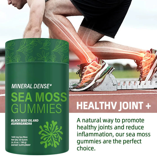 WISHCA Sea Moss Gummies: Comprehensive Nourishment for Revitalized Health