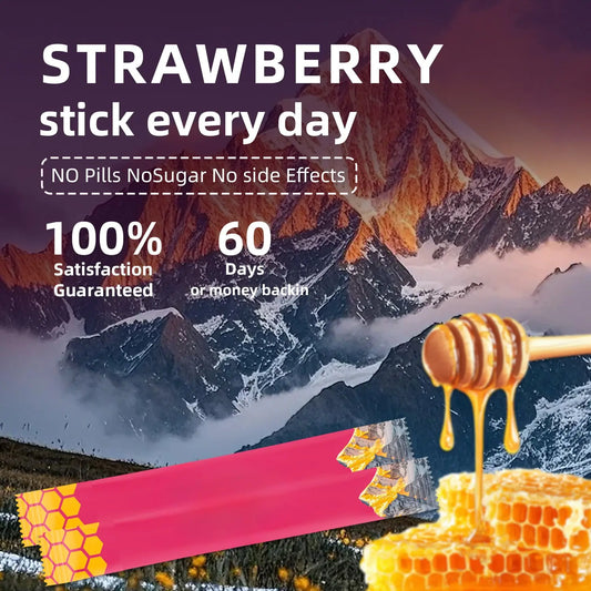 WISHCA Himalayan Shilajit Honey Sticks with Saffron - Pure Shilajit Resin for Energy, Stamina & Focus